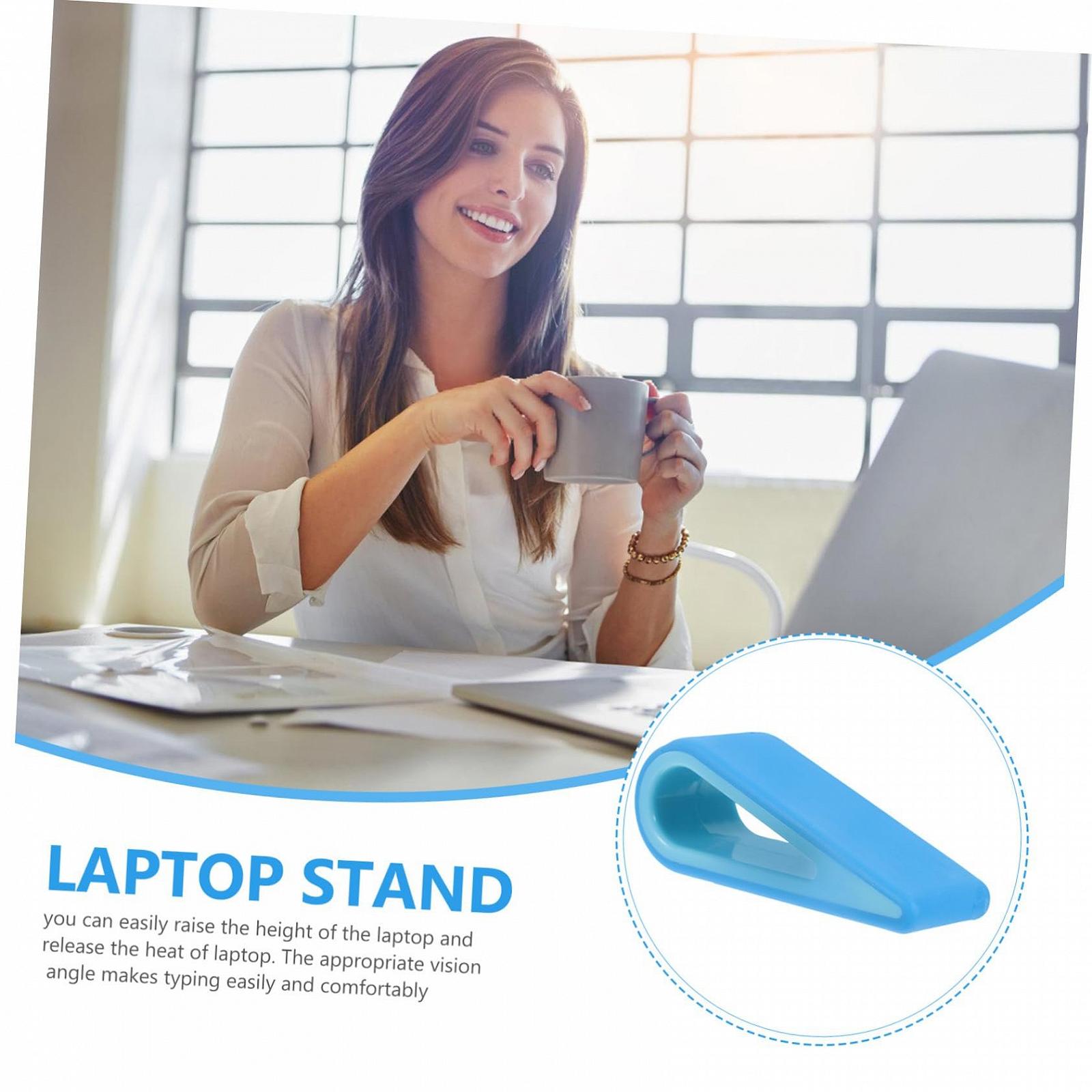 Підставка для ноутбука Operitacx, 2 шт, регульована по висоті, міні-підставка для охолодження, фото №8