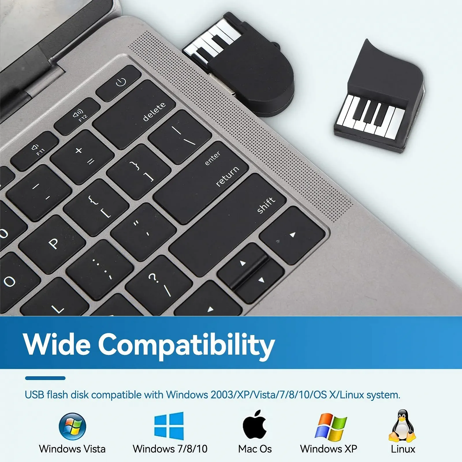 USB Stick Piano Shape High Speed USB 2.0, фото №3 USB Stick Piano Shape High Speed USB 2.0, фото №3