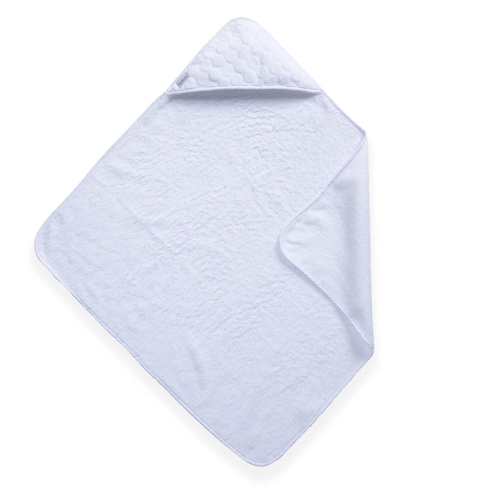 Полотенце с капюшоном Clair de Lune Marshmallow Белое, 75 x 75 см, фото №4