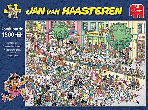 Пазл Jan van Haasteren «Занадто високі підбори» 1500 елементів JVH Puzzle synthetic.ua - Фото 1