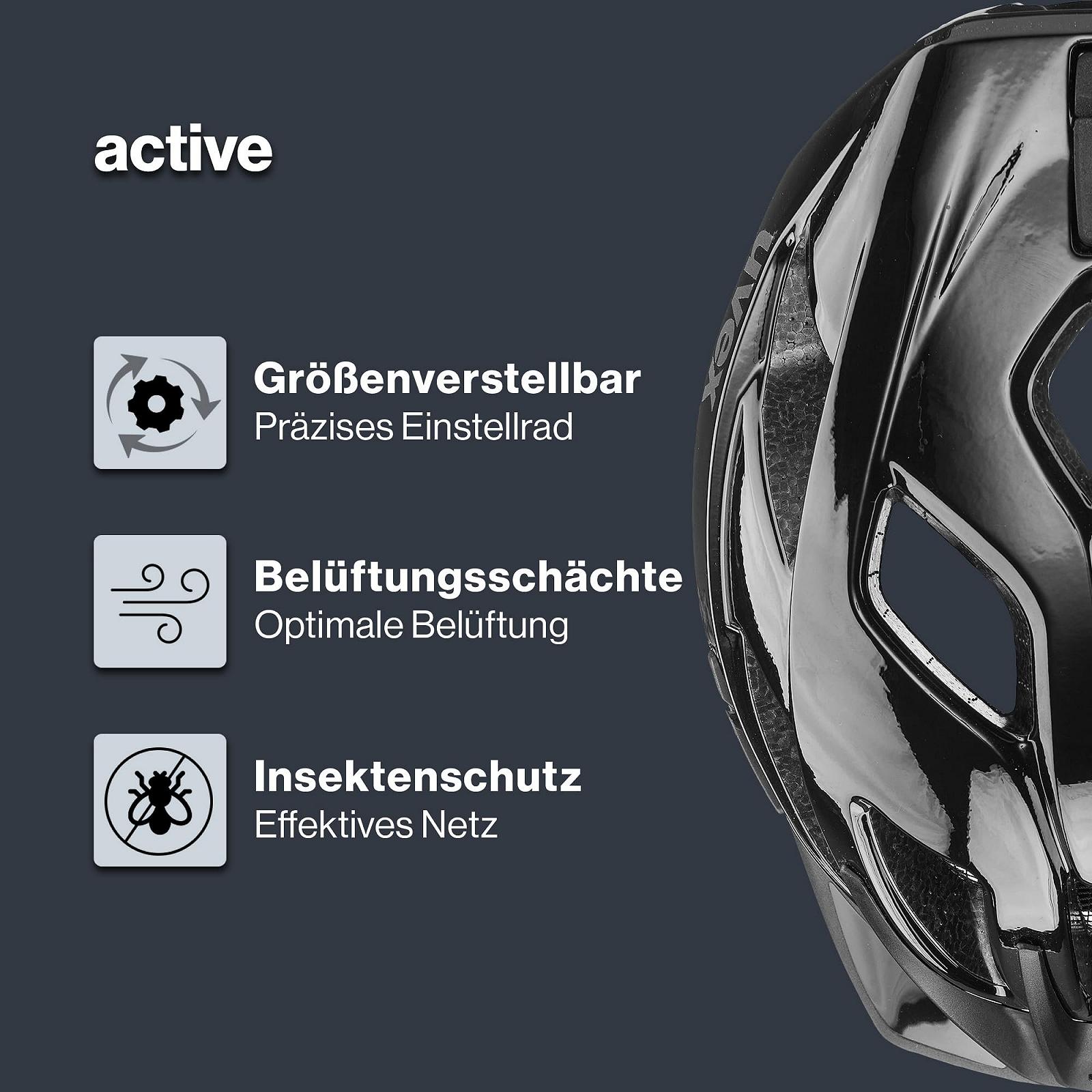 Шлем велосипедный Uvex Active Aqua 2020 Синий, фото №2
