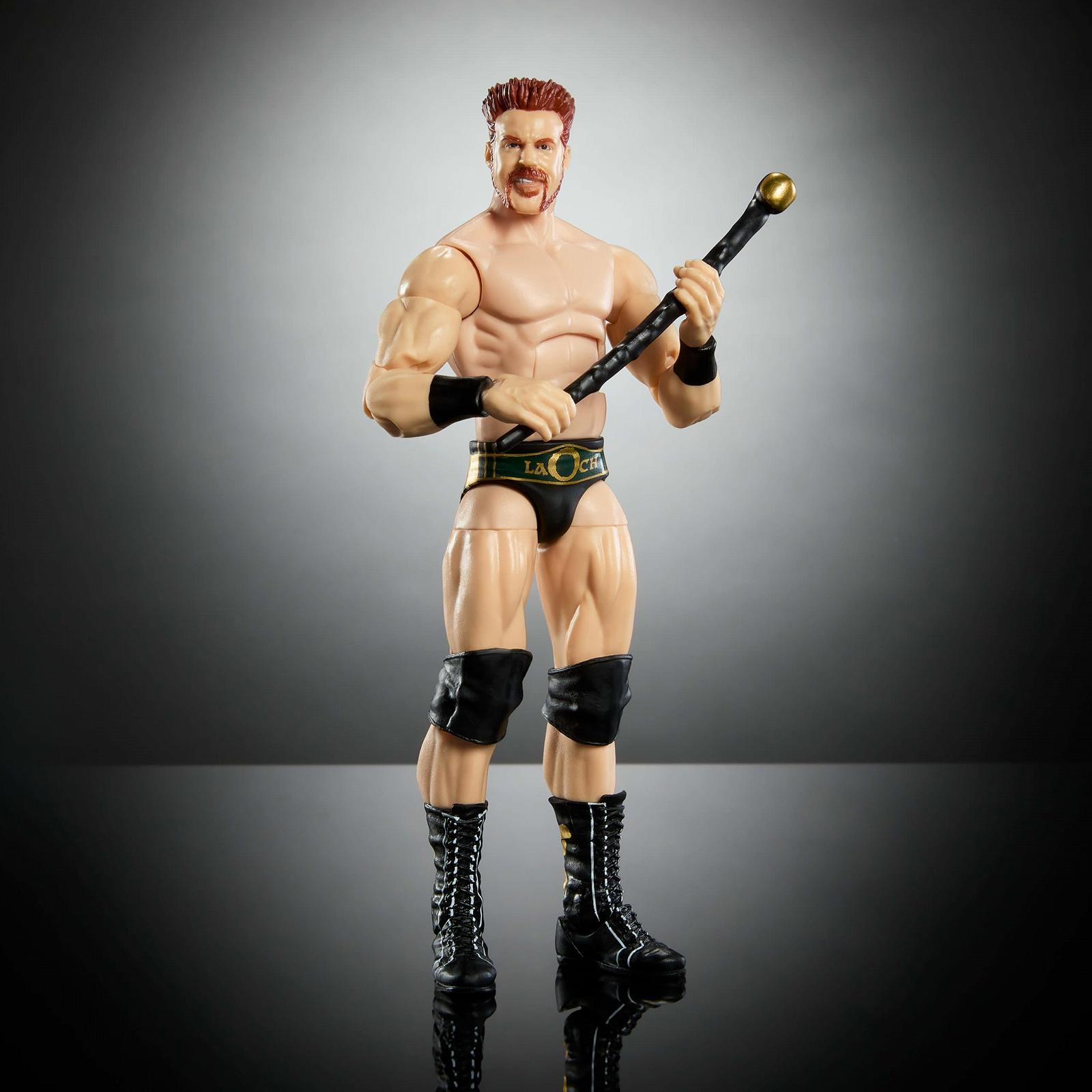 Экшн-фигурка Mattel Elite WWE Greatest Hits 2025 King Sheamus, 6 дюймов, с 25 точками артикуляции и сменными руками, фото №5