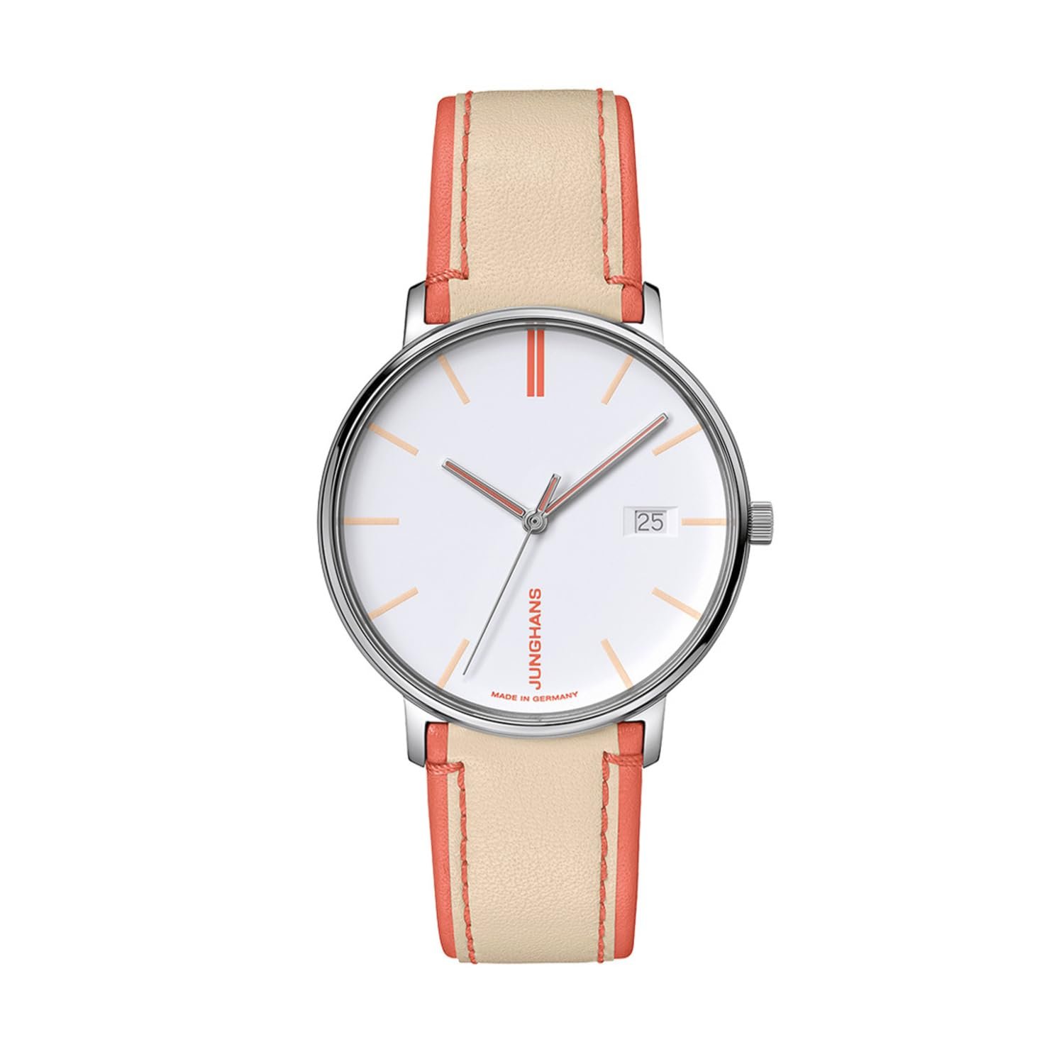 Женские Кварцевые Часы JUNGHANS Beige / Peach, серебряный, Modern 47/4458.00, фото №1 Женские Кварцевые Часы JUNGHANS Beige / Peach, серебряный, Modern 47/4458.00, фото №1