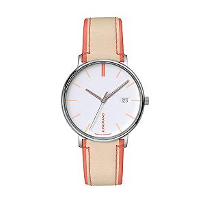 Купить Женские Кварцевые Часы JUNGHANS Beige / Peach, серебряный, Modern 47/4458.00 - Фото 1 Женские Кварцевые Часы JUNGHANS Beige / Peach, серебряный, Modern 47/4458.00 - Фото 1