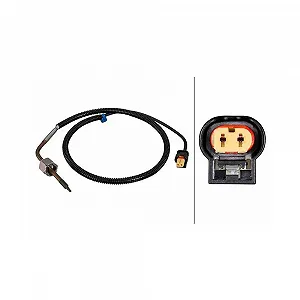 Датчик температури відпрацьованих газів HELLA 6PT 010 376-871 для Mercedes-Benz - Фото 1