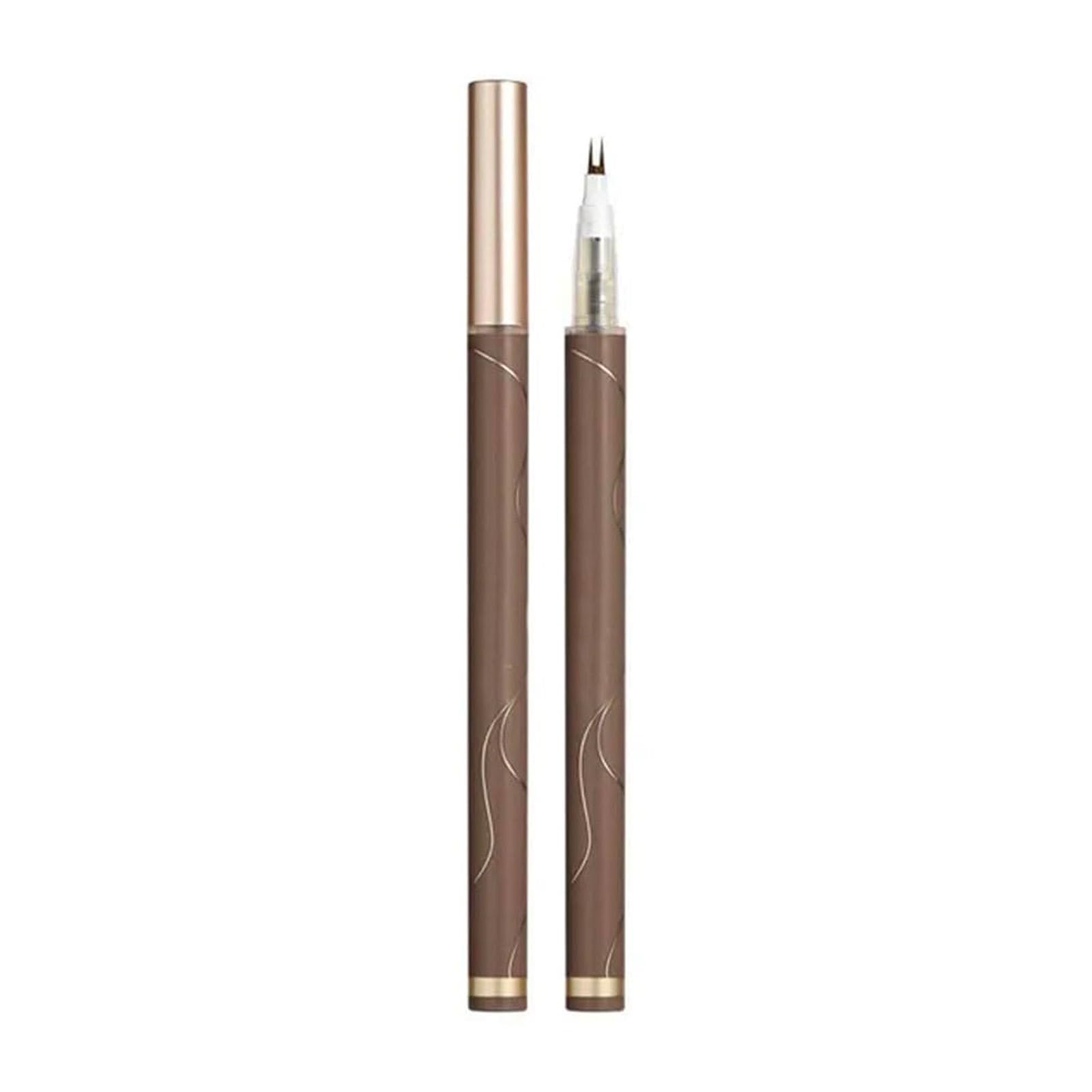 Гель для брів Waterproof Liquid Eyeliner Brow Pencil Slim Eyeliner 0.8 мл Кава One Size, фото №1
