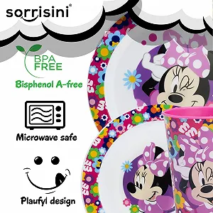 Набор детской посуды Sorrisini Minnie Mouse synthetic.ua - Фото 1
