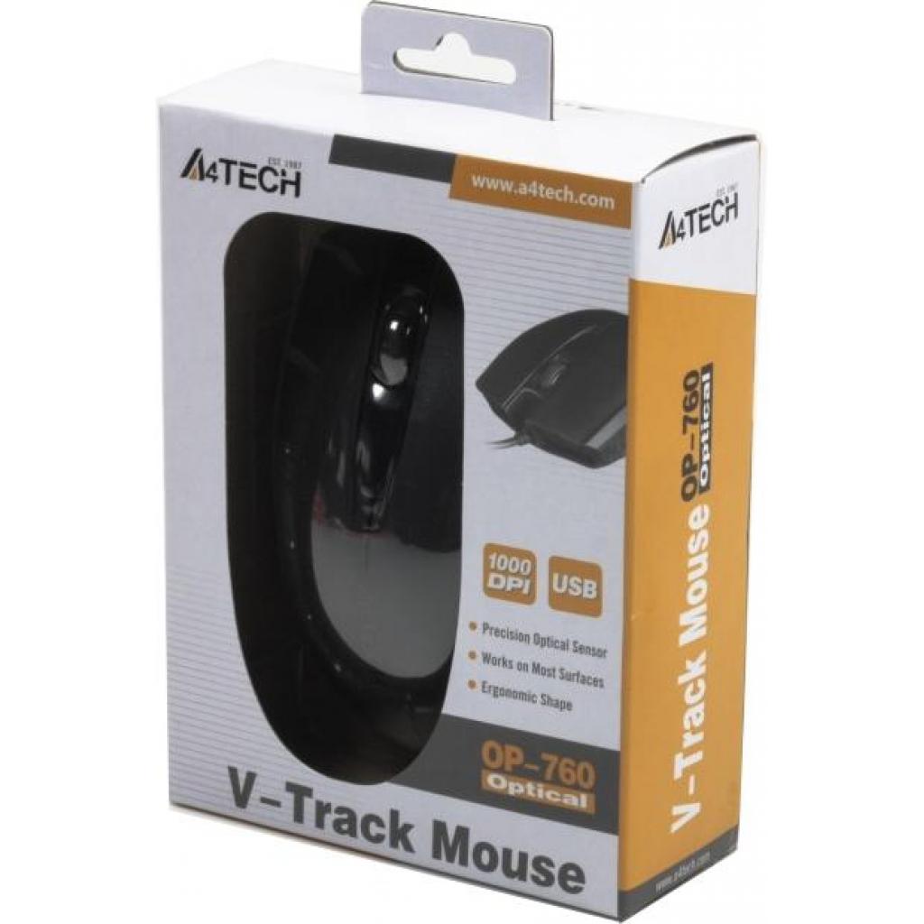 Компьютерная мышь A4Tech op-760 Black OP-760, фото №4 Компьютерная мышь A4Tech op-760 Black OP-760, фото №4