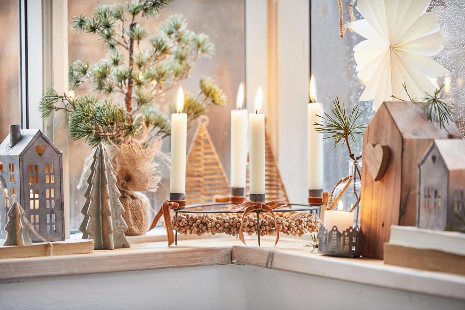 Свічник IB Laursen Die-Cut Houses Срібний Металевий, фото №5