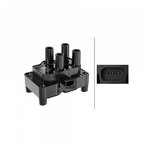 HELLA Котушка запалювання 5DA 193 175-791 для FORD MAZDA VOLVO HITACHI FORD USA - Фото 1