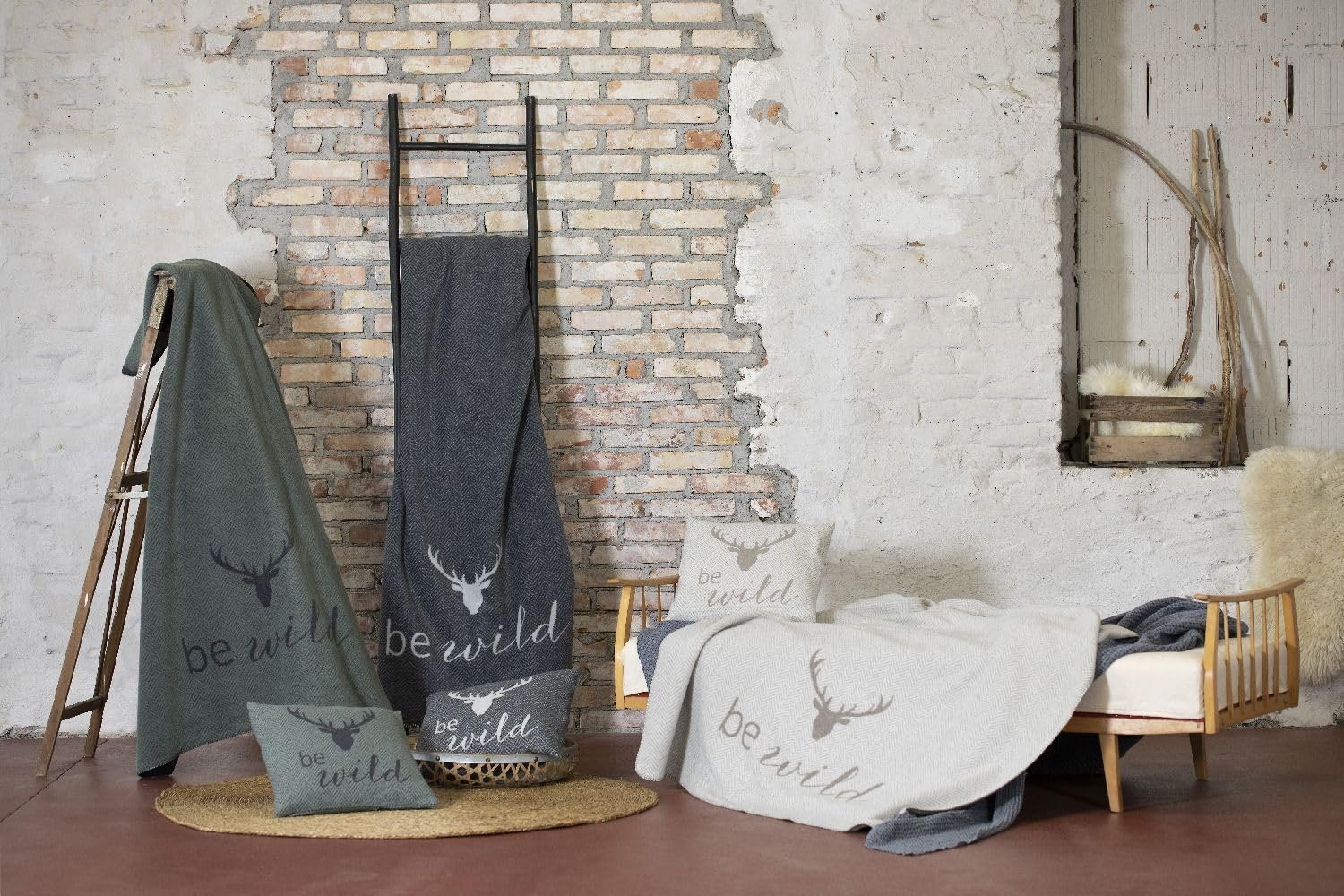 Покривало David Fussenegger Be Wild Anthracite 200 x 150 см, фото №3