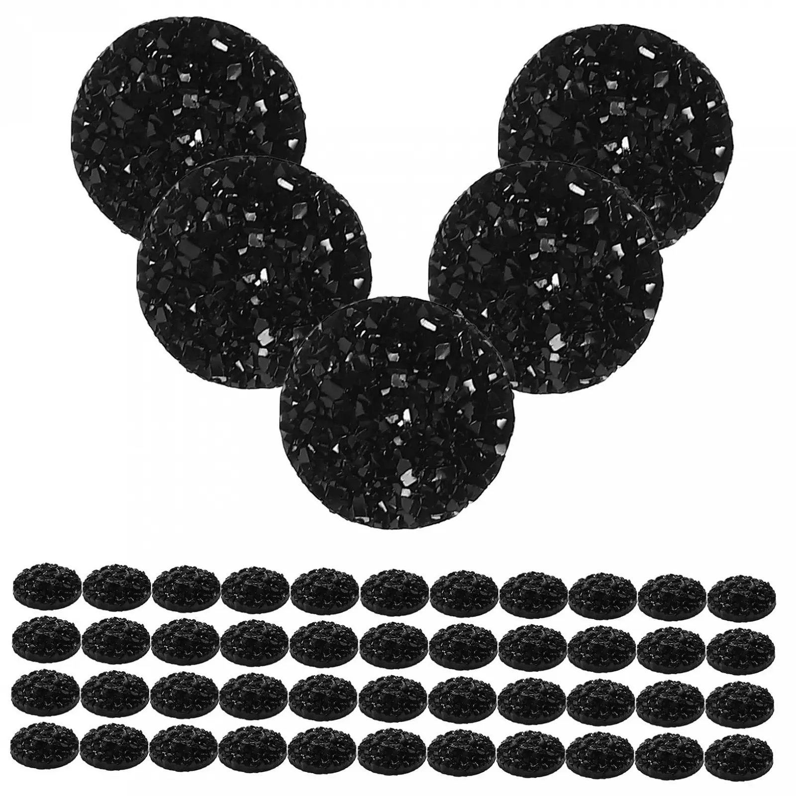 Стрази DECHOUS 500 шт. для ювелірних виробів, ґудзиків, бісеру, смоли, фото №2