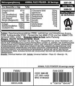 Хондропротектор Universal Nutrition Animal Flex Powder 339 g Orange synthetic.ua - Фото 1