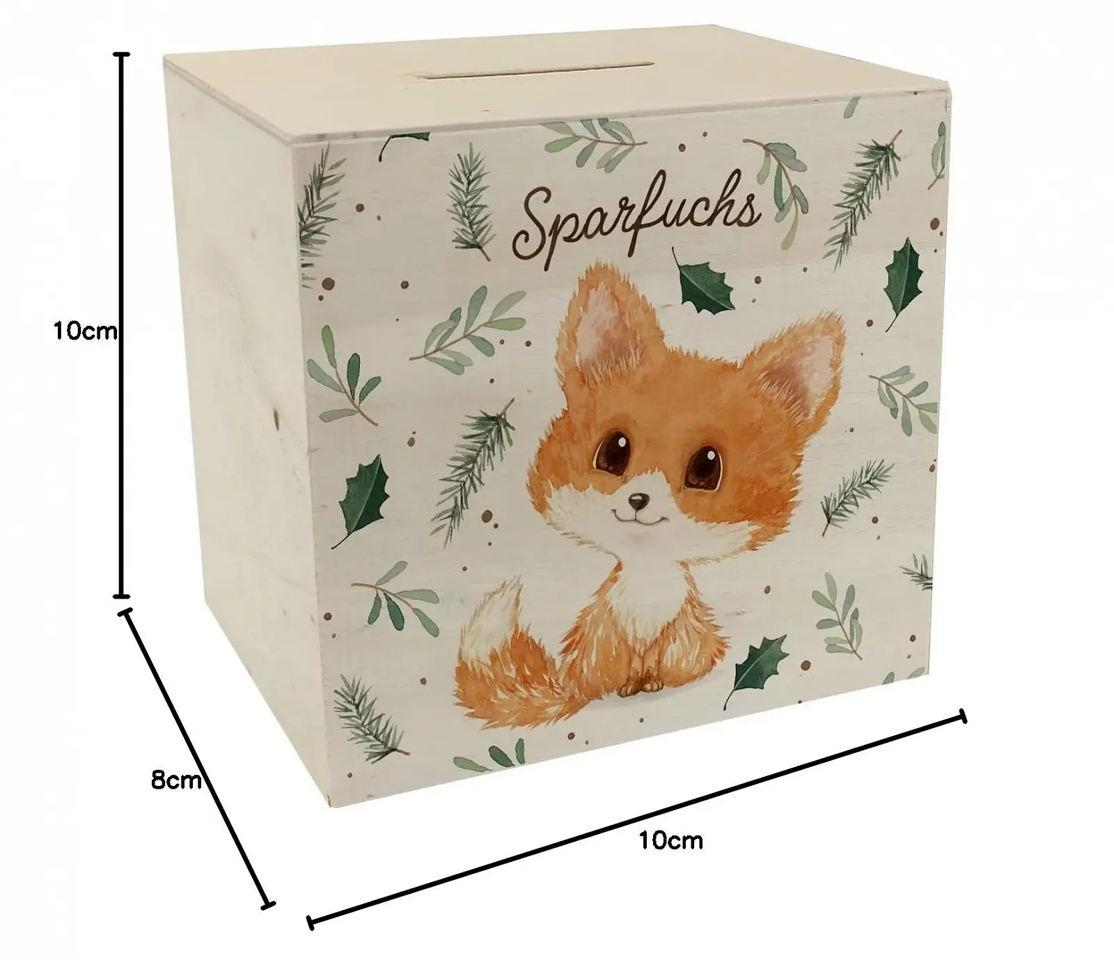 Скарбничка Babyfuchs Дерев'яна Лис, фото №9