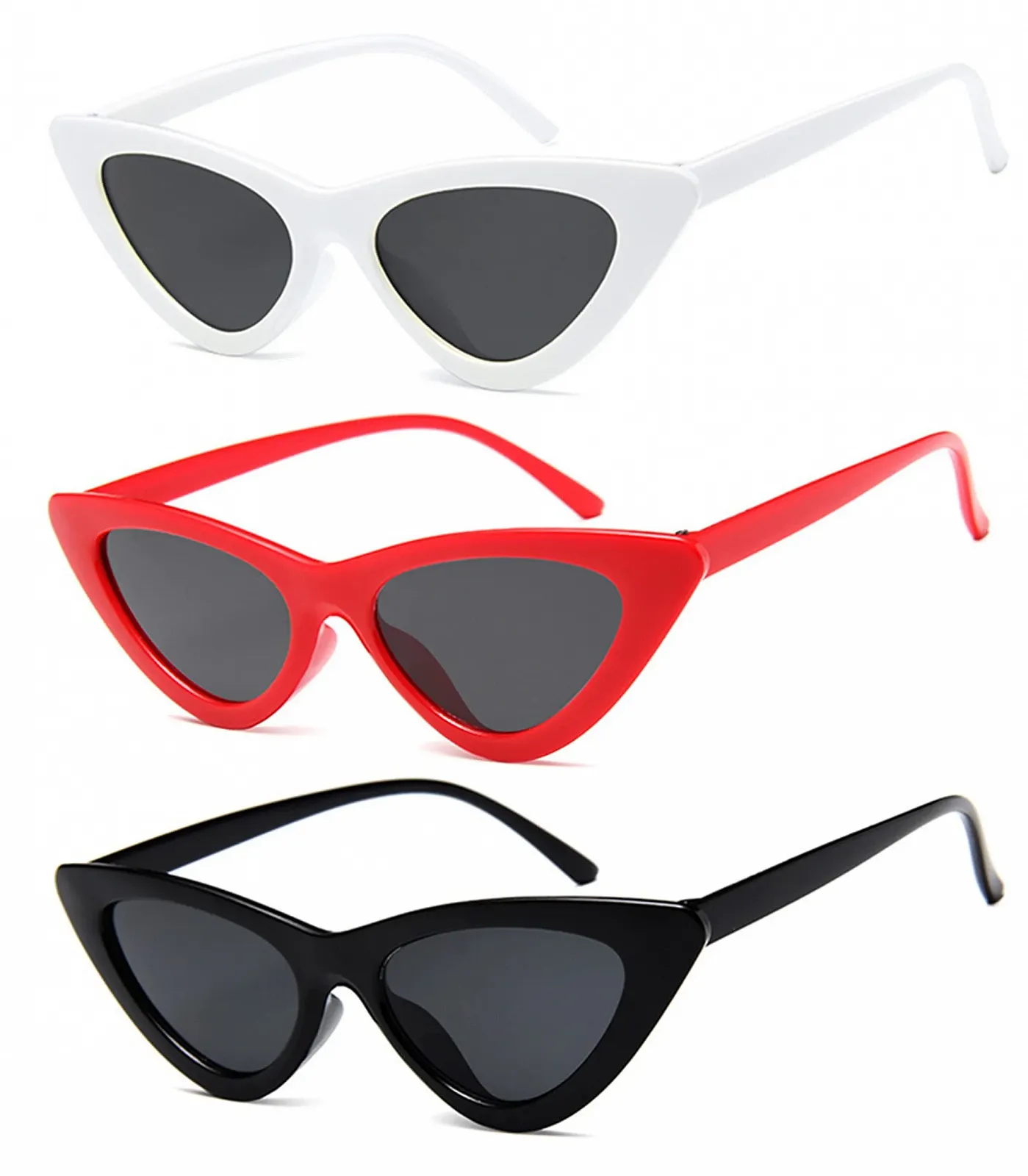 Набір сонцезахисних окулярів «Котяче око» Unning, 4 шт., фото №1