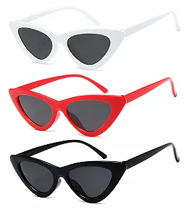 Набор солнцезащитных очков «Кошачий глаз» Unning, 4 шт. - Фото 1