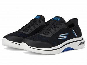 Кросівки Skechers Go Walk Arch Fit 2.0 Simplicity 2.5 Чорний/Синій synthetic.ua - Фото 1