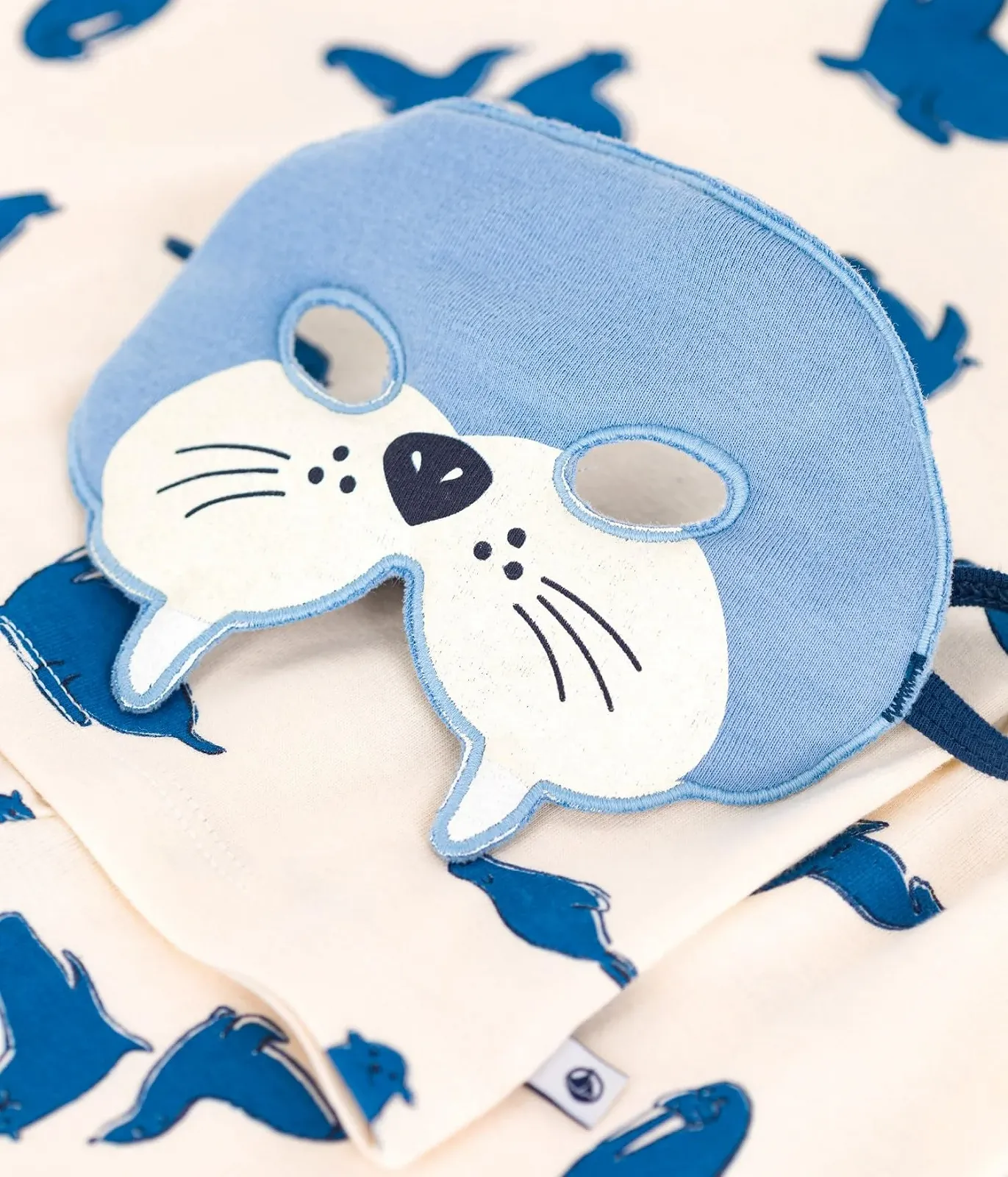 Піжама Petit Bateau для хлопчиків та маска, фото №5