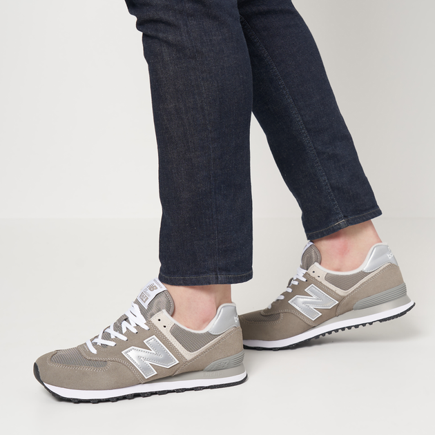 Кроссовки New Balance 574 Classic GL 40.5 EU / 25.5 см / Серо-коричневые, фото №6