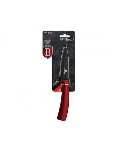 Нож для очищення овочів Berlinger Haus Metallic Line Burgundy Edition BH-2570 9 см, фото №2