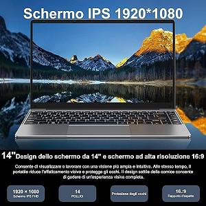 Ноутбук 14" Bvate B5 Intel Celeron N4020C RAM 6GB SSD 256GB Win11 (UKR) synthetic.ua - Фото 1