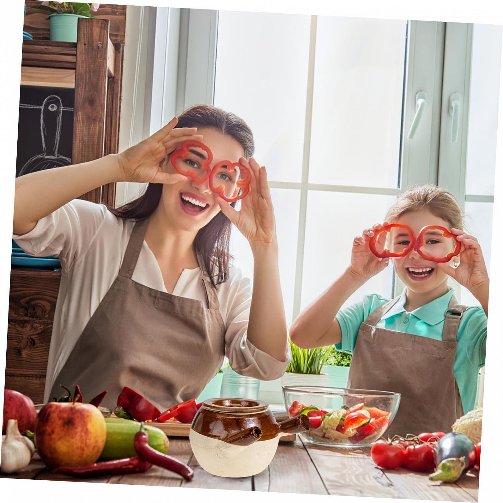 Горшок NOLITOY традиционный китайский глиняный термостойкий с носиком, фото №4