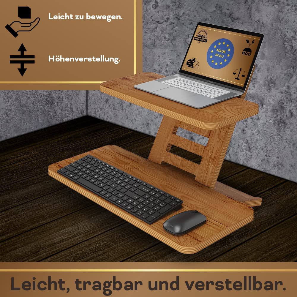 Настольная подставка для ноутбука Коричневый, фото №7 Настольная подставка для ноутбука Коричневый, фото №7