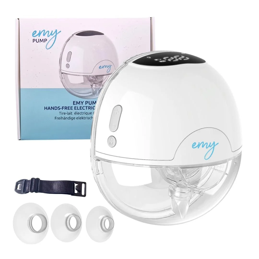Електричний молоковідсмоктувач Emy Pump Hands-Free 4 розміри воронок LED-екран 3 режими 9 рівнів, фото №1 Електричний молоковідсмоктувач Emy Pump Hands-Free 4 розміри воронок LED-екран 3 режими 9 рівнів, фото №1