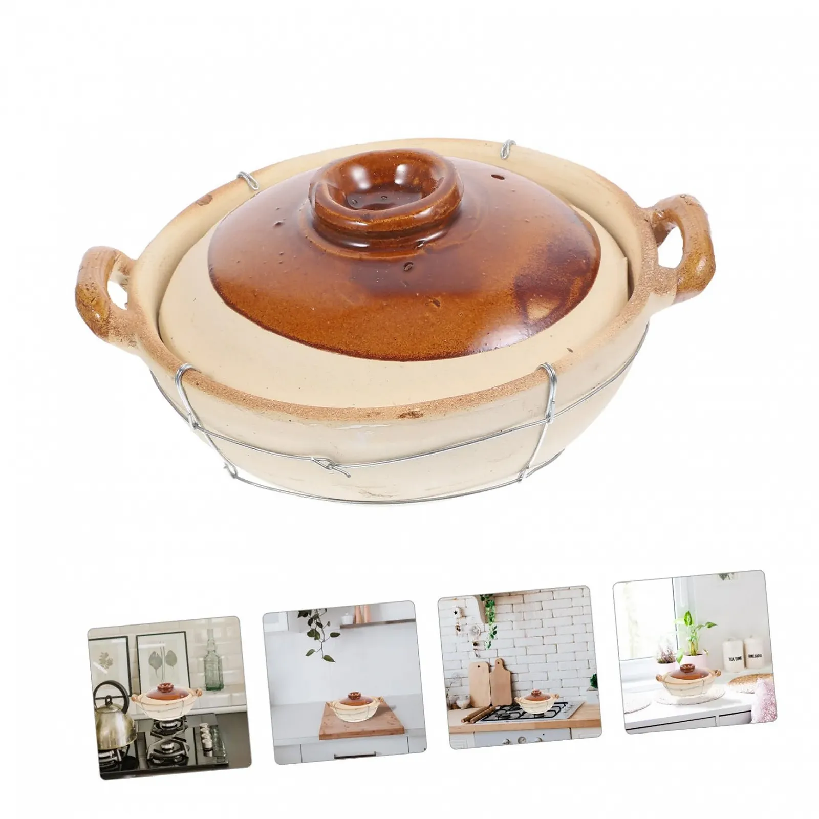 Кастрюля DECHOUS термостойкая энергосберегающая ударопрочная для супа и риса, фото №6