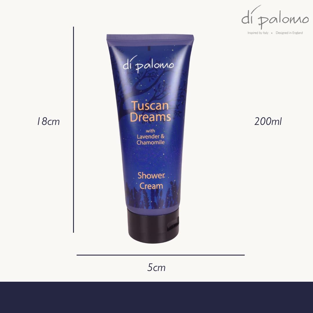 Гель-крем для душу Di Palomo Tuscan Dreams з лавандою та ромашкою 200 мл, фото №5