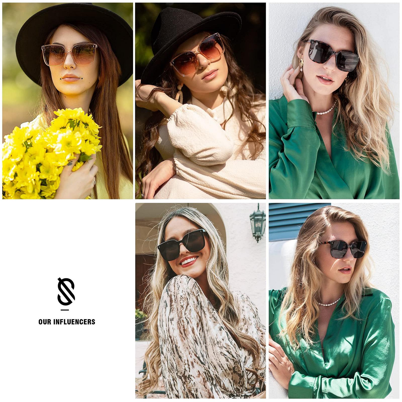 Сонцезахисні окуляри Unisex SOJOS SJ2157 Дзеркальні Ретро Вінтажні, фото №3