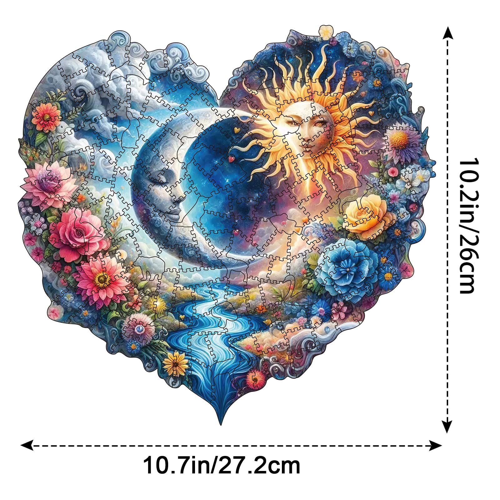 Деревянный пазл Sun and Moon 200 элементов Уникальная форма животных, фото №5 Деревянный пазл Sun and Moon 200 элементов Уникальная форма животных, фото №5