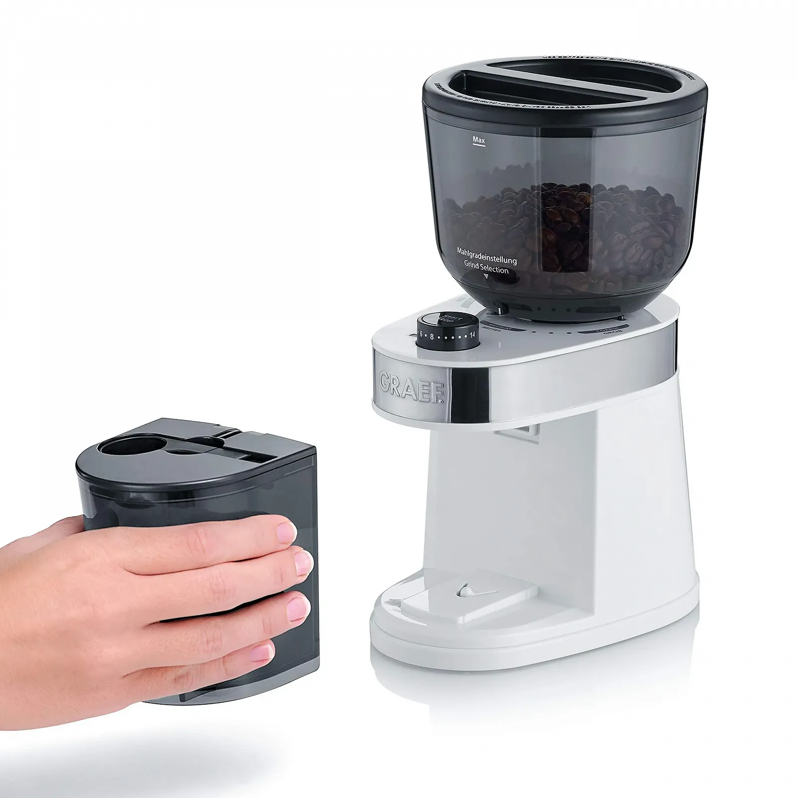 Кавомолка CM 201 Біла, фото №2