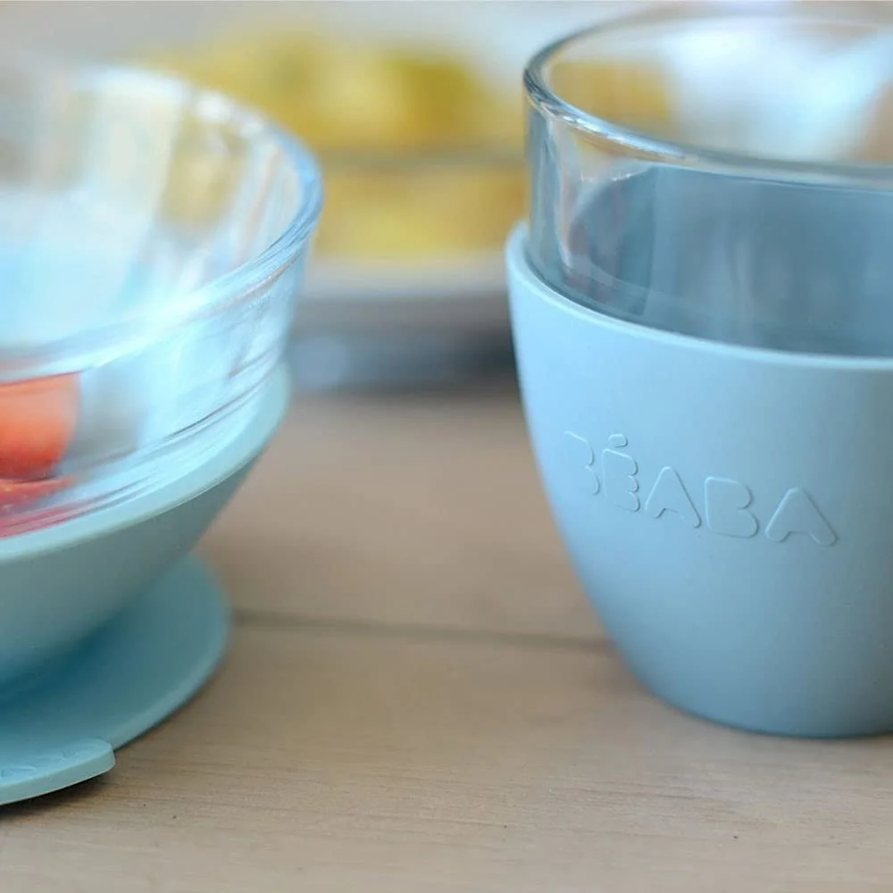 Набір для навчання їжі Beaba Силіконовий з присосками, фото №5 Набір для навчання їжі Beaba Силіконовий з присосками, фото №5