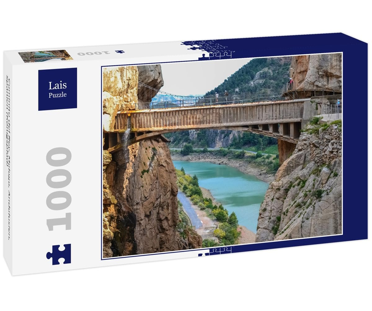 Пазл Lais Puzzle Caminito del Rey Malaga Andalusia Spain (Royal Path) 1000 элементов, фото №1