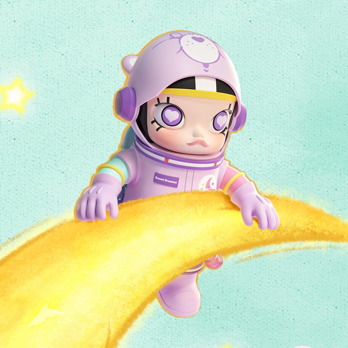 Фигурки Игровые POP MART Mega Space Molly 400%+100% Sweet DreamBears, фото №5