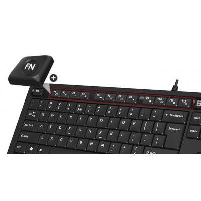 Клавиатура A4Tech FK10 Grey, фото №3