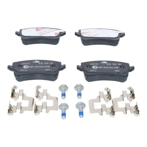 Комплект гальмівних колодок ATE Ceramic 13.0470-2747.2 для VAG, фото №2 Комплект гальмівних колодок ATE Ceramic 13.0470-2747.2 для VAG, фото №2