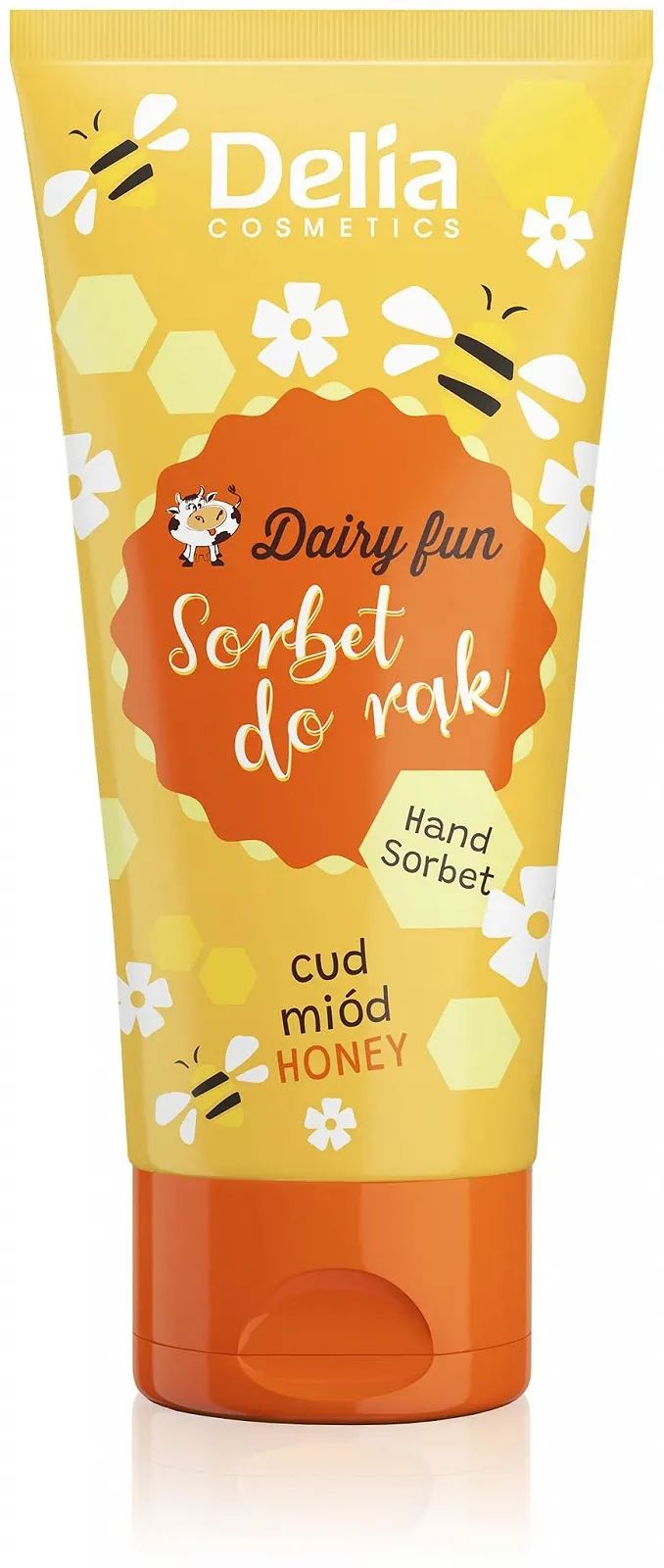 Сорбет Delia Cosmetics Dairy Fun Мед Увлажняет, Питает, Укрепляет, Регенерирует 50г, фото №1