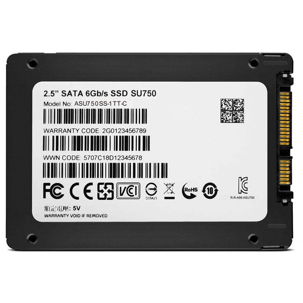 Внутренний накопитель A-Data SSD 2.5" 512GB ASU750SS-512GT-C, фото №4