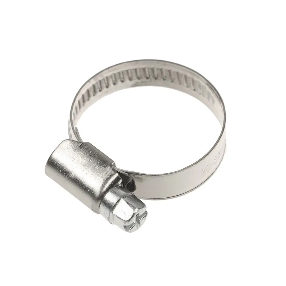 Хомут червячн 30-45мм НЕРЖ сталь Диалуч 53045, фото №1