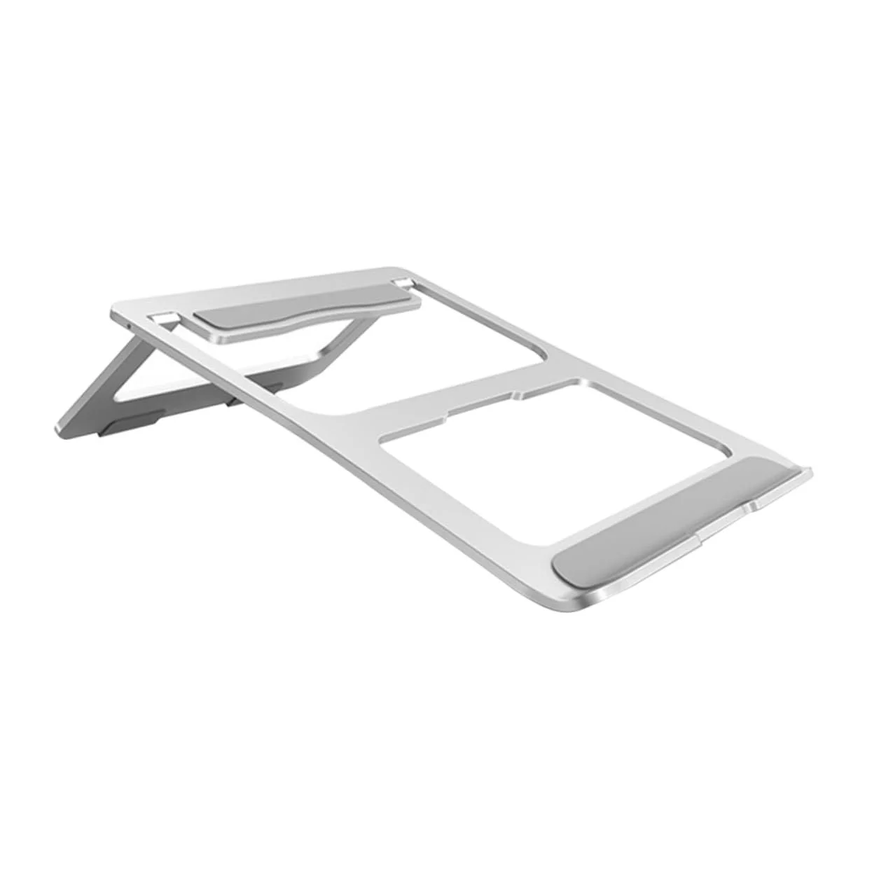 Подставка для ноутбука портативная Подставка для электронных устройств Держатель для ноутбука Подставка для игрового ноутбука Подставка для ноутбука для стола Держатель для ноутбука Серебристый, фото №1