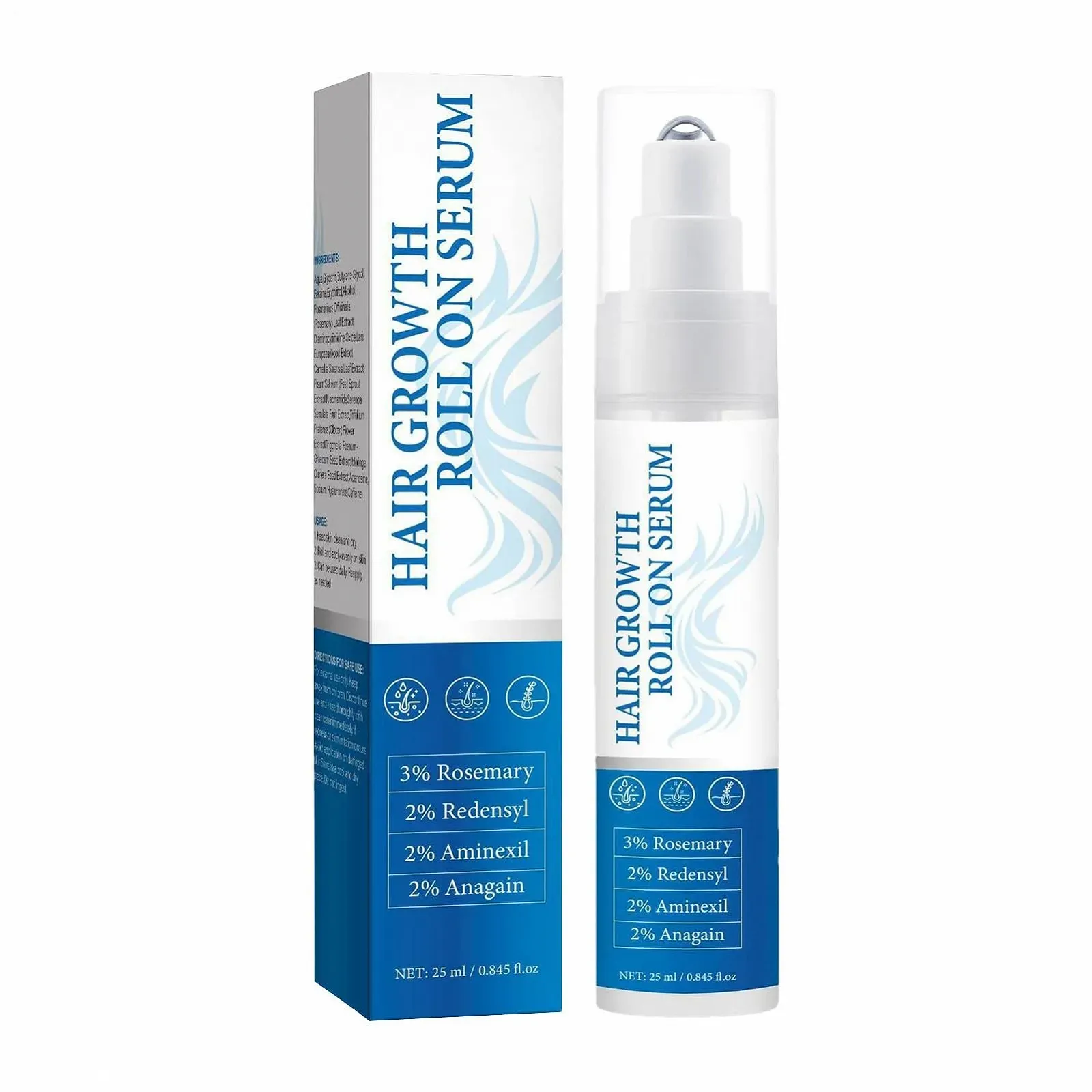 Засіб для росту волосся Uoqpty для жінок. Розчин проти випадіння волосся, фото №1