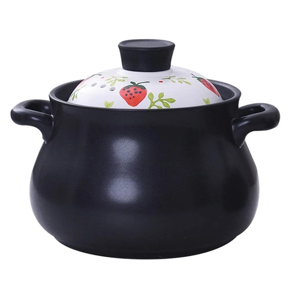 Каструля-жаровня Terracotta керамічна з кришкою універсальна, фото №1 Каструля-жаровня Terracotta керамічна з кришкою універсальна, фото №1