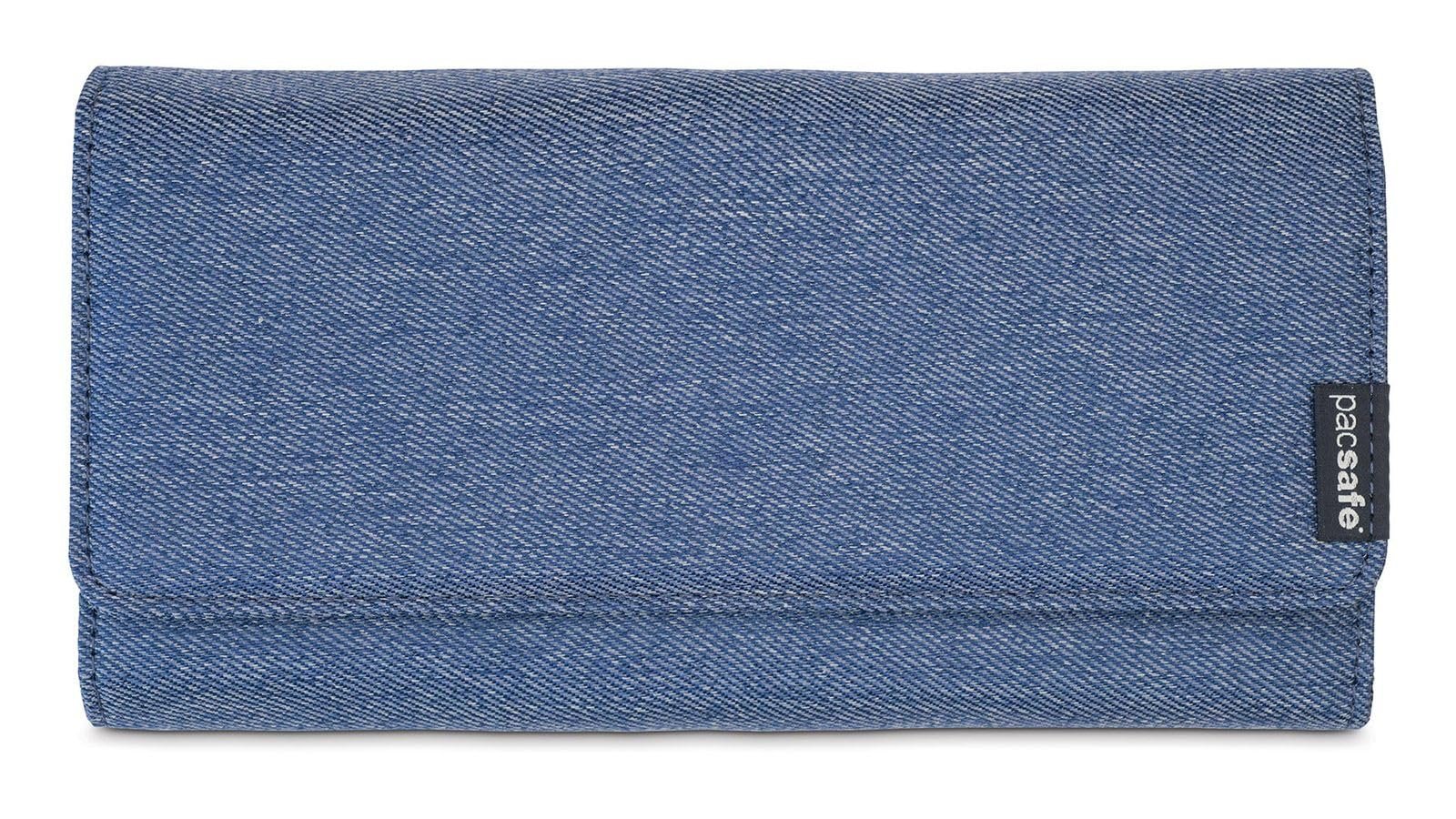 Кошелек-клатч Pacsafe RFIDsafe LX200 Anti-Theft RFID Blocking, Деним, фото №1
