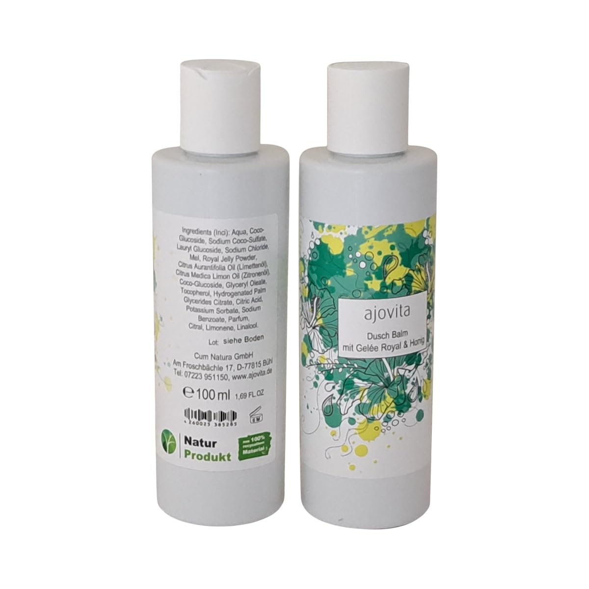 Гель для душу Ajovita 100 мл, фото №2