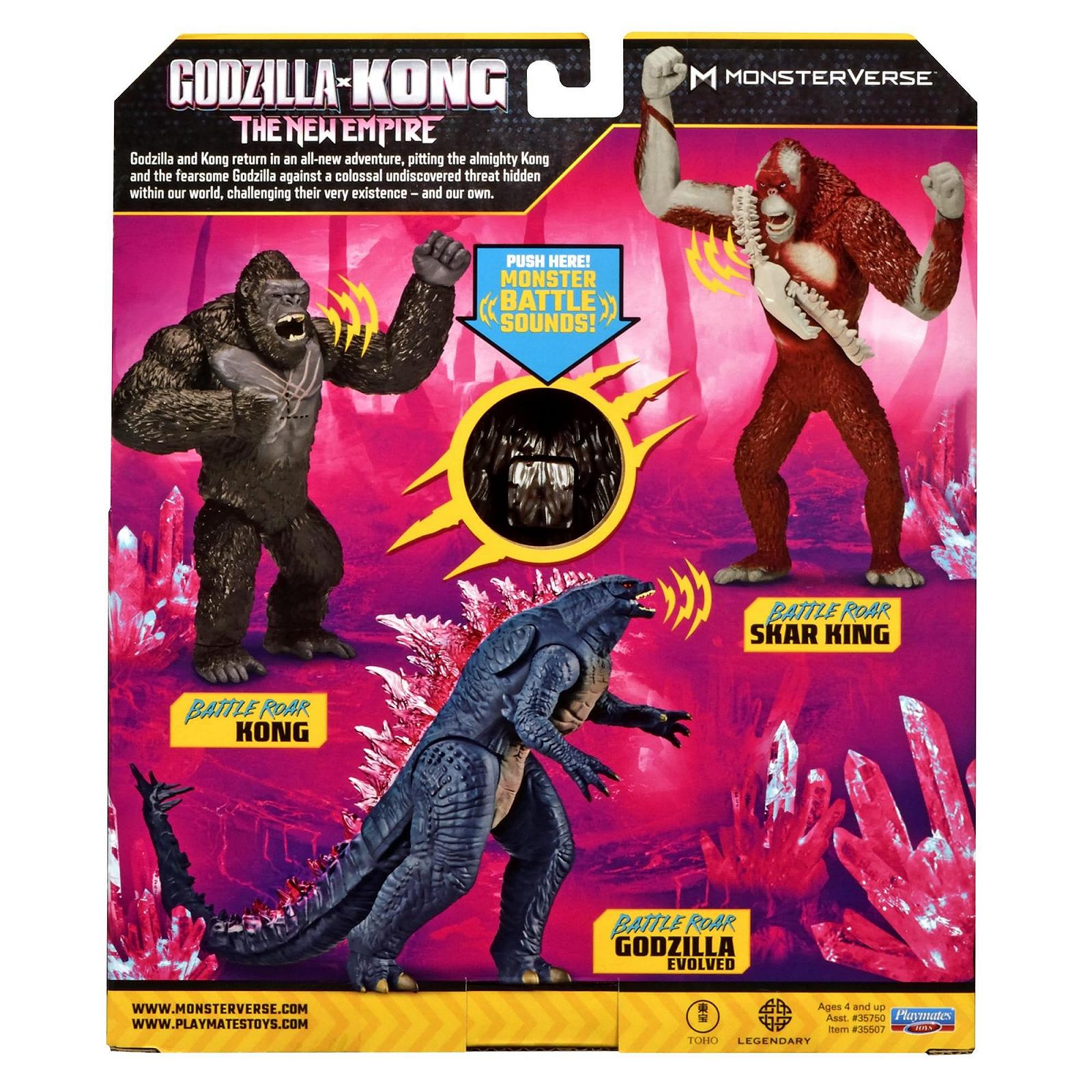 Фігурка Battle Roar Kong Godzilla x Kong 18 см в унікальній лімітованій упаковці, фото №7