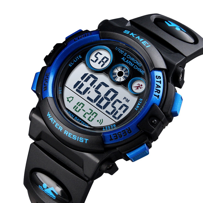 Часы наручные детские Skmei 1451 Black Blue 1451BKBU 15960, фото №3