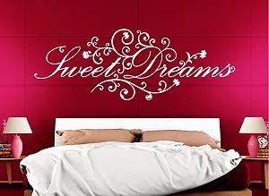 Наклейка на стіну Grandora W718 Sweet Dreams 160 x 58 см Чорна synthetic.ua - Фото 1