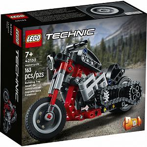 Конструктор LEGO Technic Мотоцикл 163 детали 42132 - Фото 1